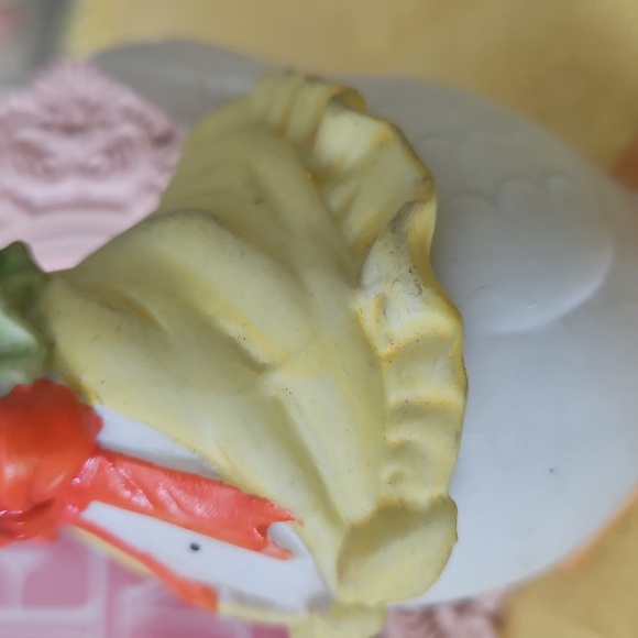 VINTAGE LEFTON Mother Goose Figurine TRINKET DISH - Picture 3 of 9